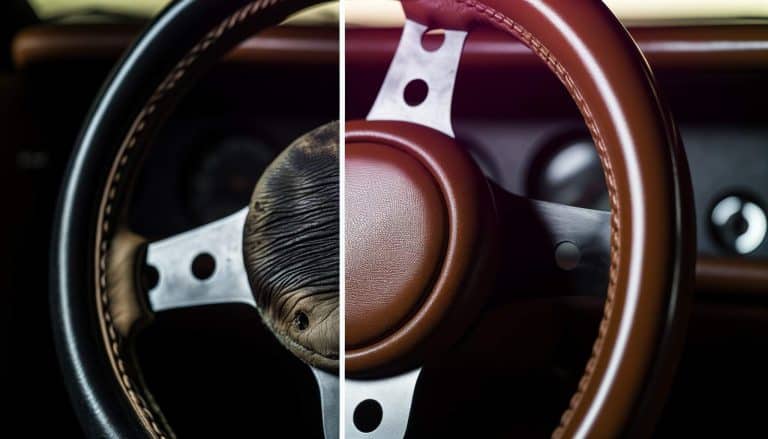Kit de rénovation pour volant en cuir : redonnez vie à l’intérieur de votre voiture avec efficacité et élégance Kit de rénovation volant : élégance retrouvée